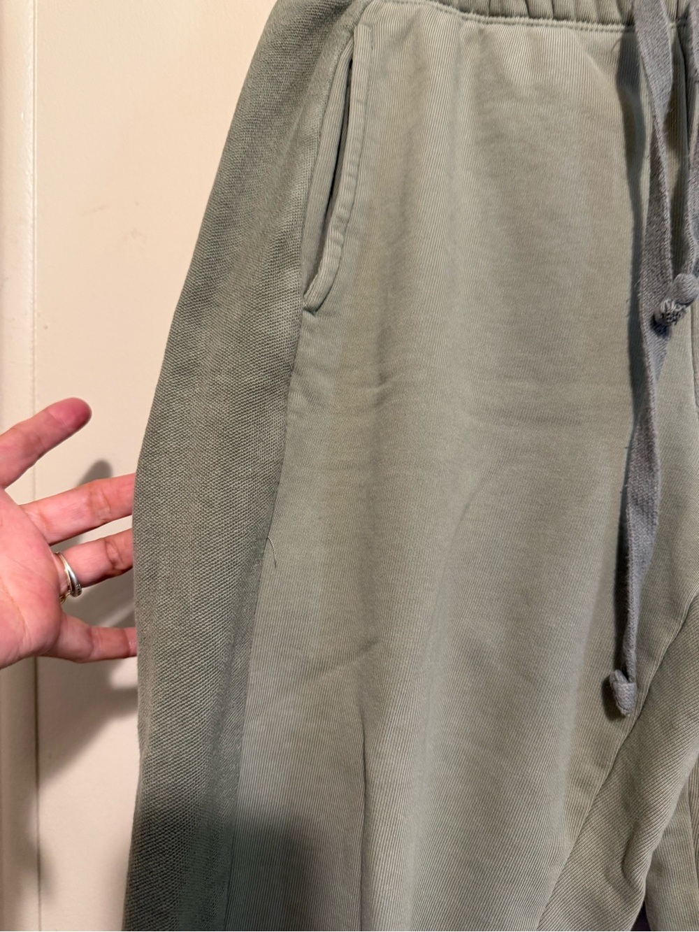 Aerie Womens Olive Green Drawstring Jogger Pants Medium size - Picture 3 of 11